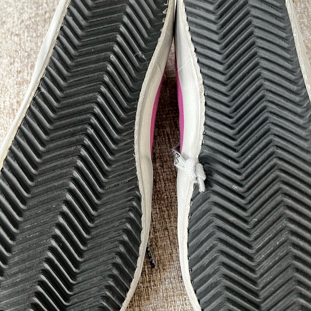 Golden Goose Kids/Adult Pink/Yellow Star Size 35 worn by myself (adult) only! - Picture 7 of 9